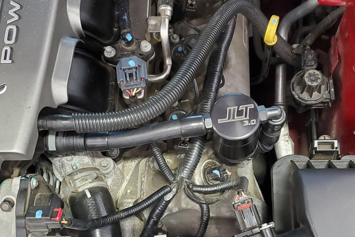 J&L® (05-10) Mustang GT/Bullitt/Saleen 3.0 V2 Driver Side Oil Separator Kit