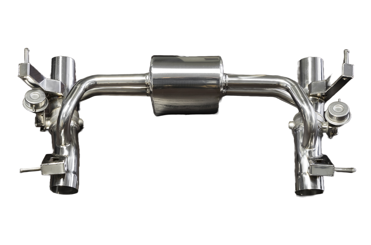 Boost Logic® (15-20) Ferrari 488 304SS Valved Exhaust System