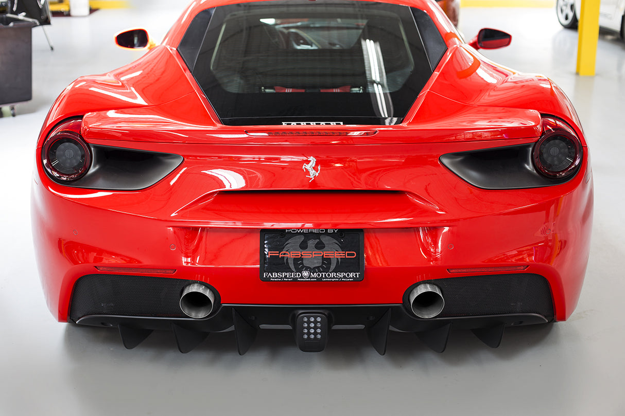 FabSpeed® (15-20) Ferrari 488 Challenge Style Titanium Tips