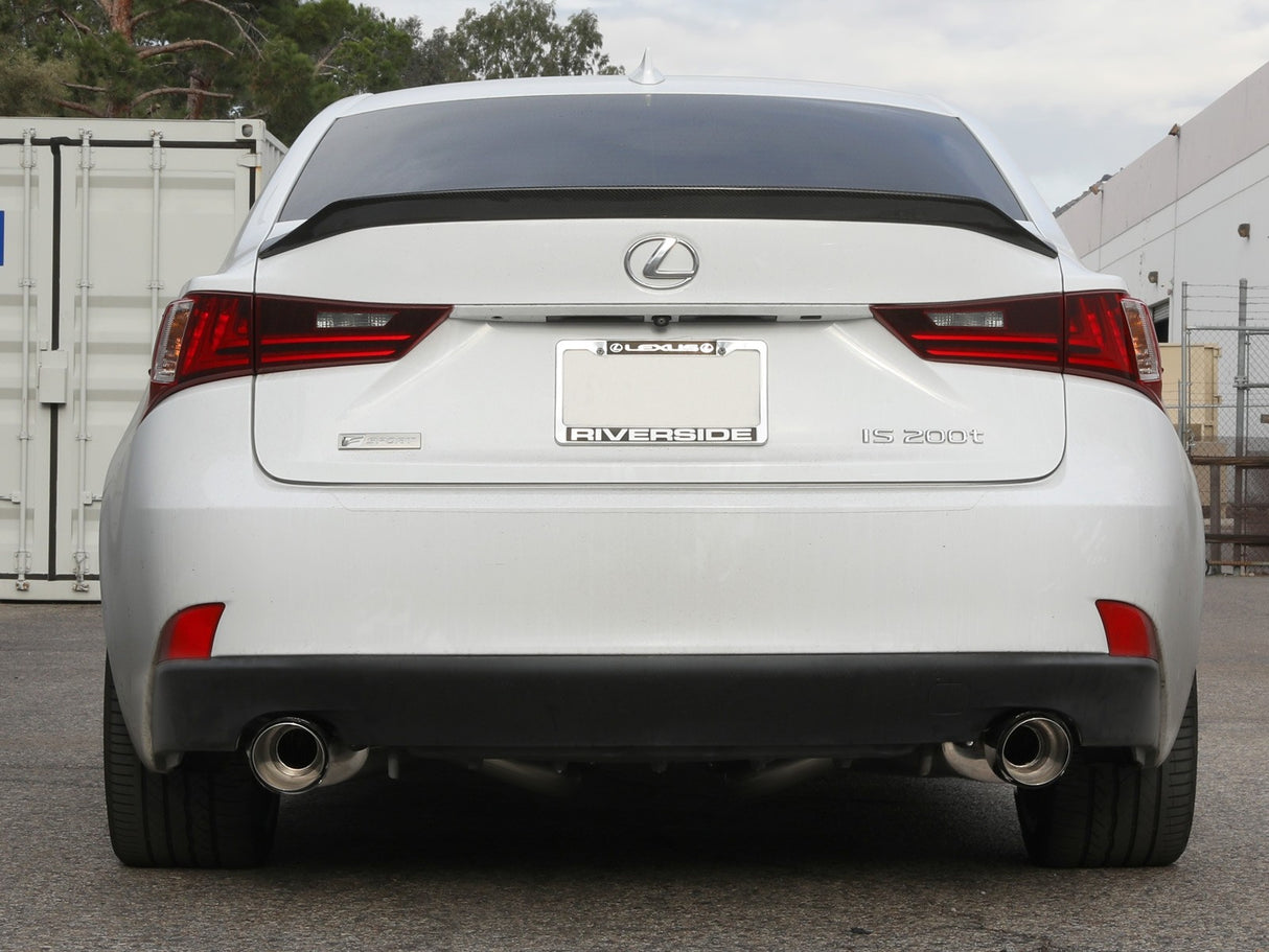 Takeda® (16-23) Lexus IS200t/IS300 2.0L 3" to 2.5" 304SS Cat-Back Exhaust