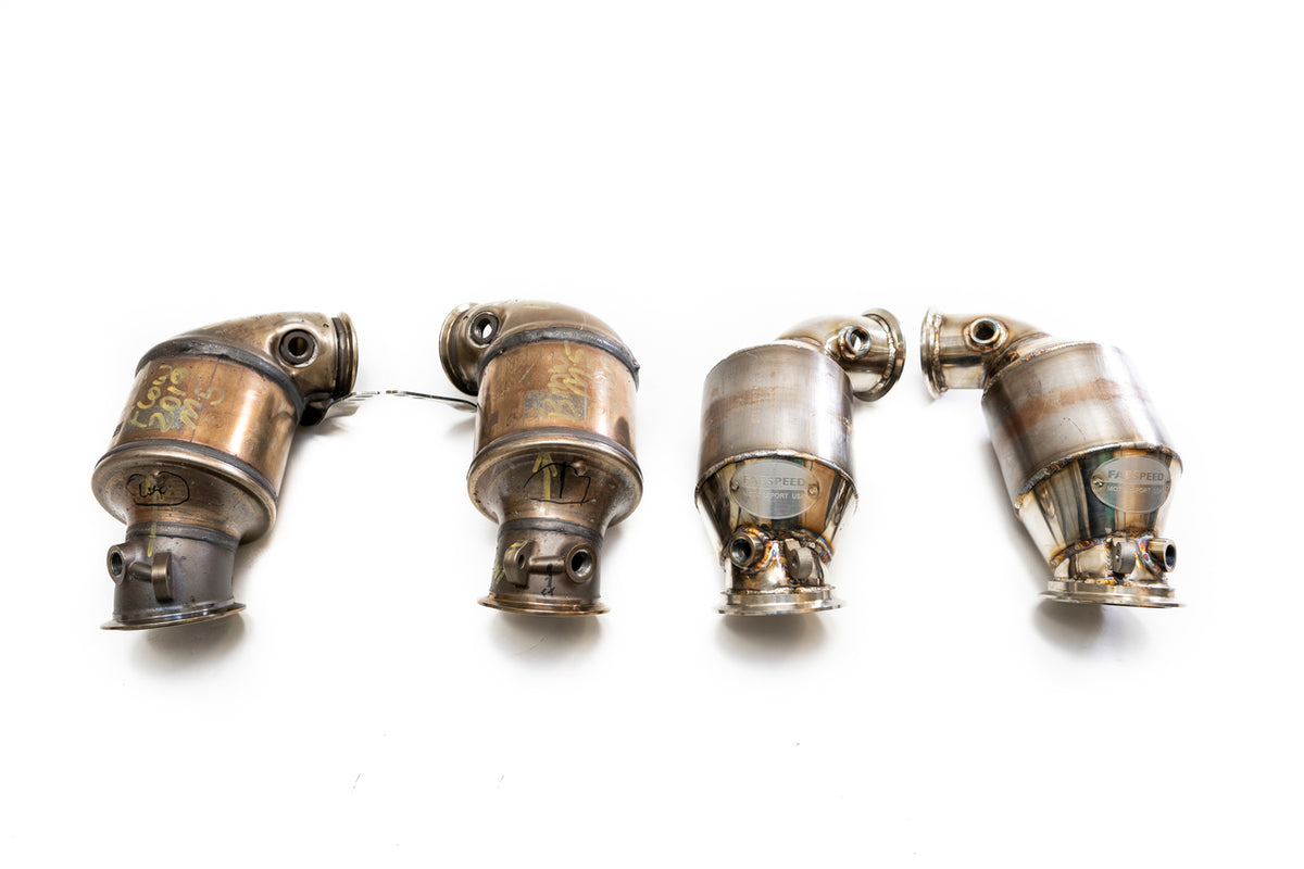 FabSpeed® (17-20) BMW M5 F90 Primary Sport Catalytic Converter Downpipes