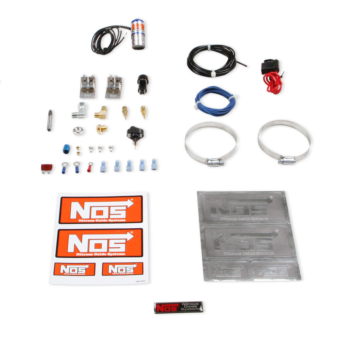 NOS® Sneeky Pete Hidden Nitrous System Complete Kit w/10 oz Bottle for Carbureted Applications Only - 10 Second Racing