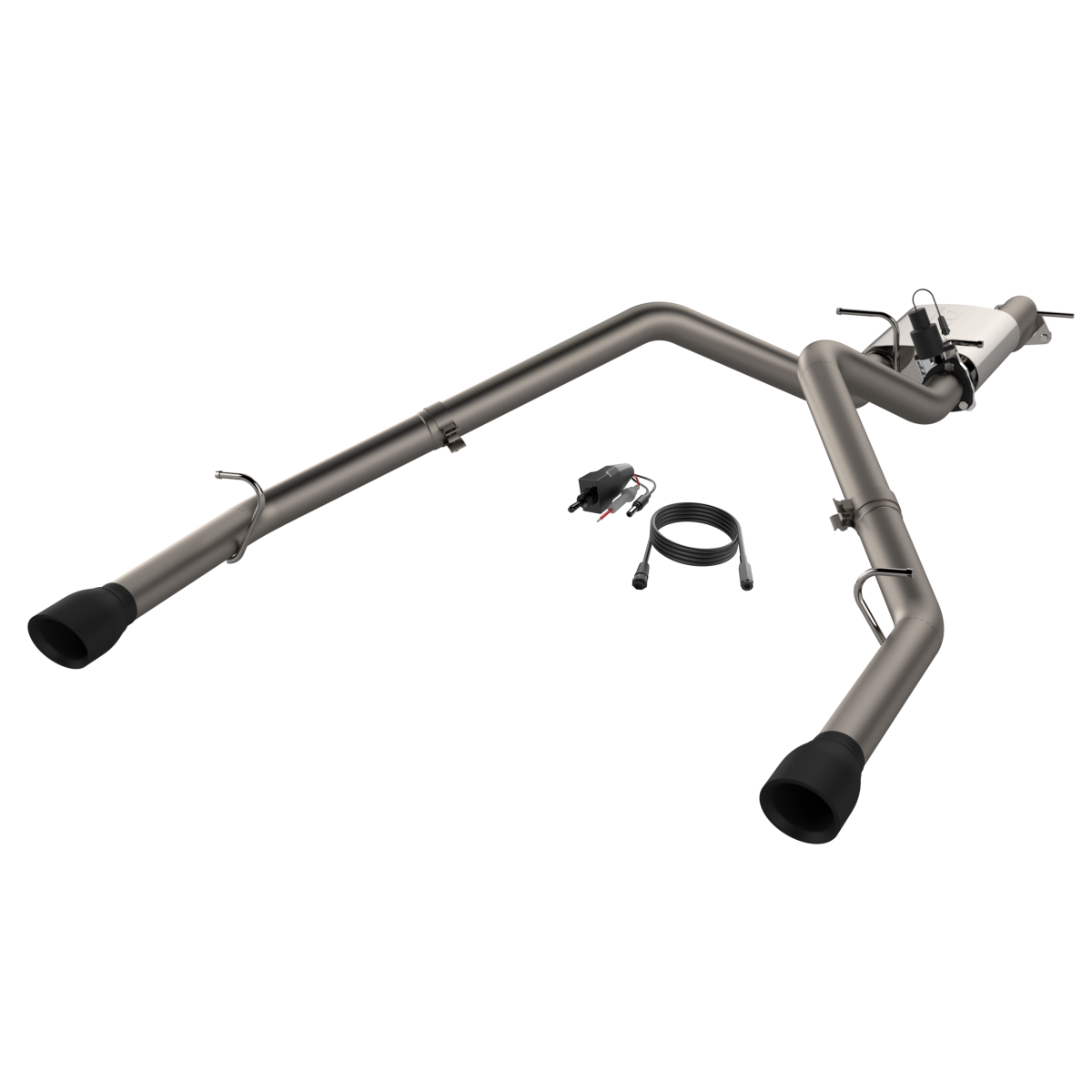 QTP® (19-23) RAM 1500 304SS 3" Valvetronic Screamer Cat-Back System