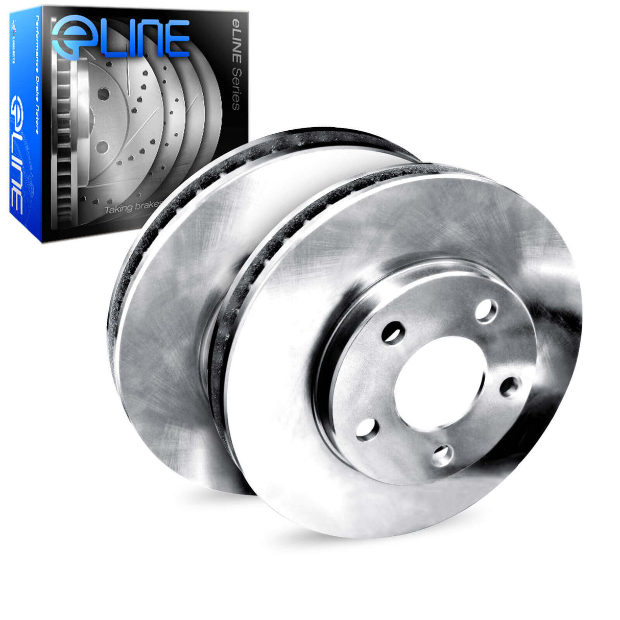 R1 Concepts® (16-23) Audi A4 Quattro ELine™ Plain Vented Brake Rotors (1-PISTON FRONT CALIPER MODELS)
