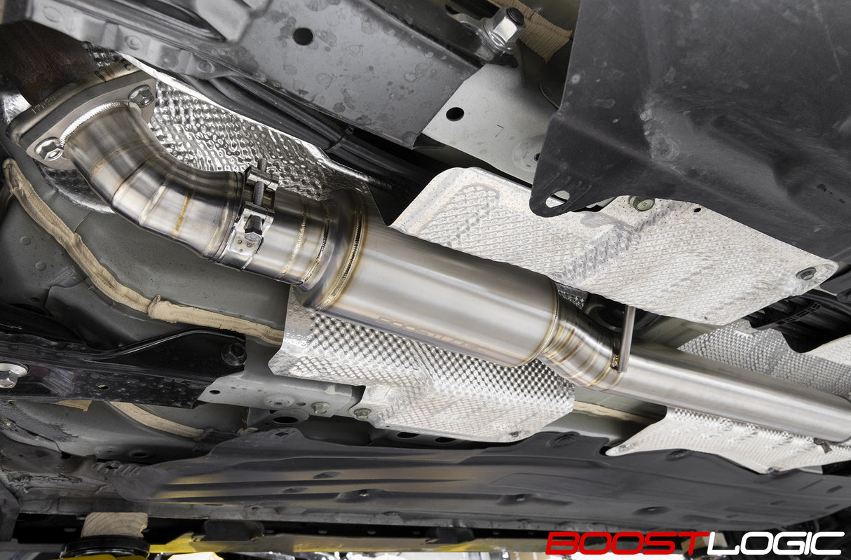 Boost Logic® (17-21) Civic Type-R Titanium Cat-Back Exhaust System