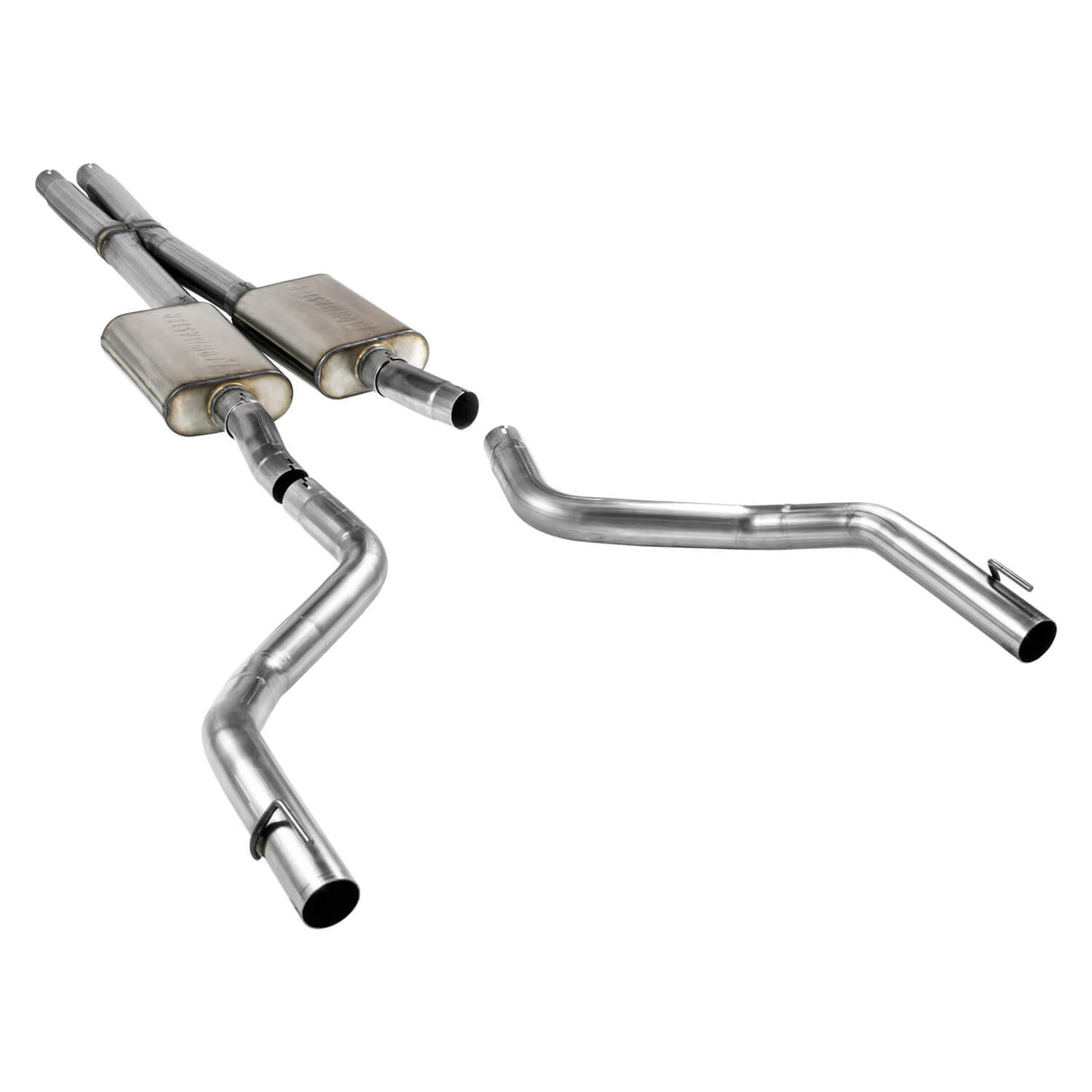 Flowmaster® 717778 - FlowFX™ 409 SS Cat-Back Exhaust System with Split Rear Exit