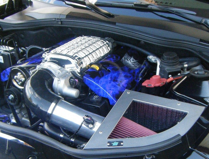 Cold Air Inductions® (10-15) Camaro (Magnuson/Whipple) Cold Air Intake System W/ Heat Shield