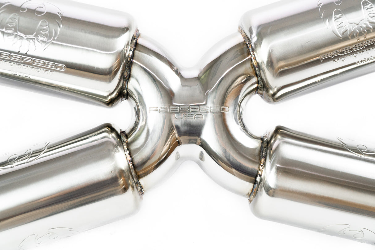 FabSpeed® (17-19) Lamborghini Huracán Performante Valvetronic Dual Tone Supersport X-Pipe Exhaust System
