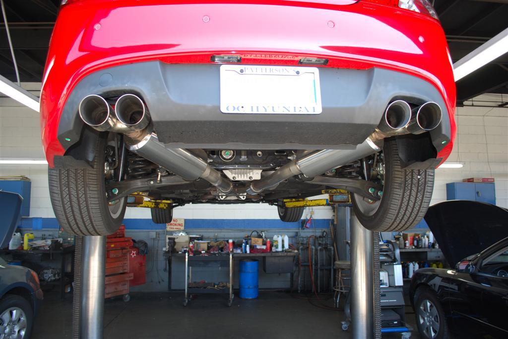 Stillen® (09-16) Hyundai Genesis Coupe 304SS Cat-Back System with Quad 3.5" OD Tips