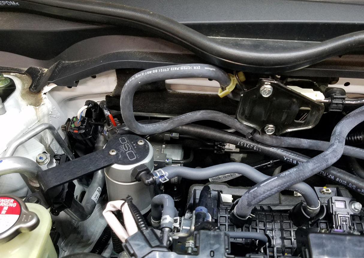 J&L® (16-21) Honda Civic EX/SI 3.0 Passenger Side Oil Separator Kit