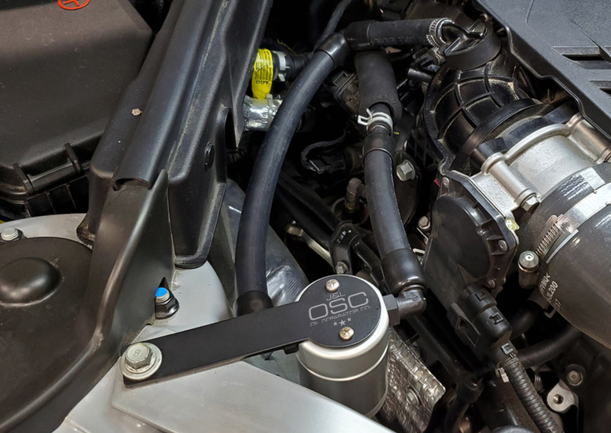 J&L® (18-23) Kia Stinger GT 3.0 Passenger Side Oil Separator Kit