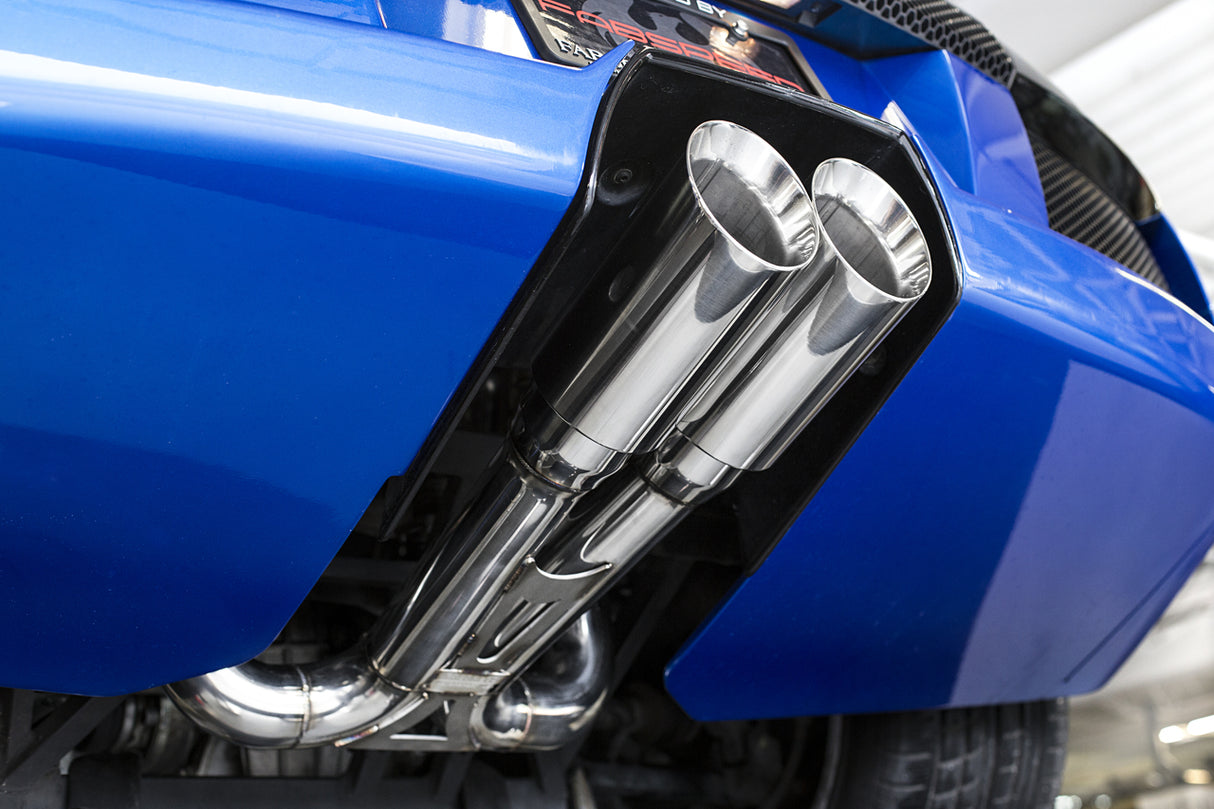 FabSpeed® (01-10) Lamborghini Murciélago Deluxe Dual Style Tips