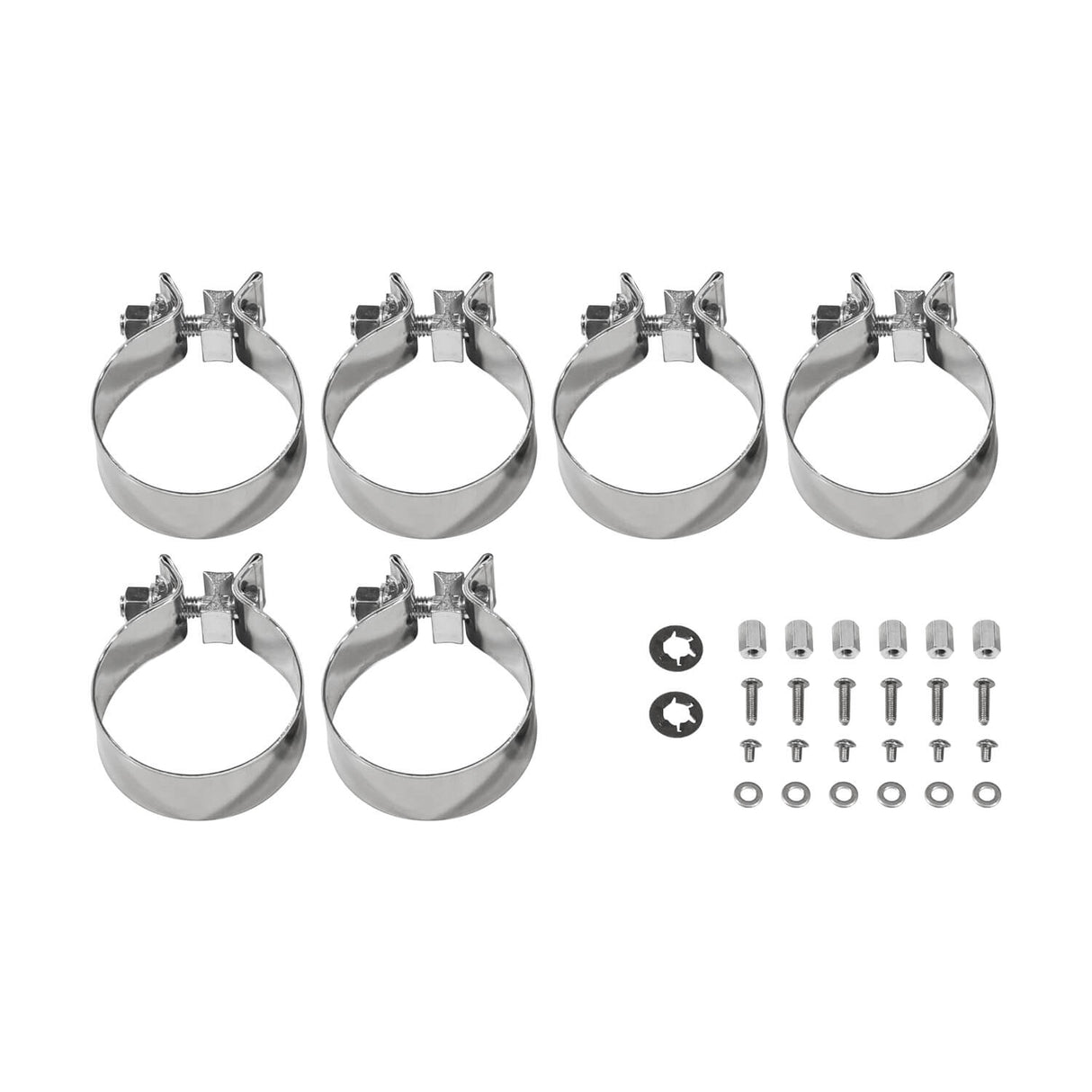 Flowmaster® 817779 - Outlaw™ 409 SS Cat-Back Exhaust System with Split Rear Exit