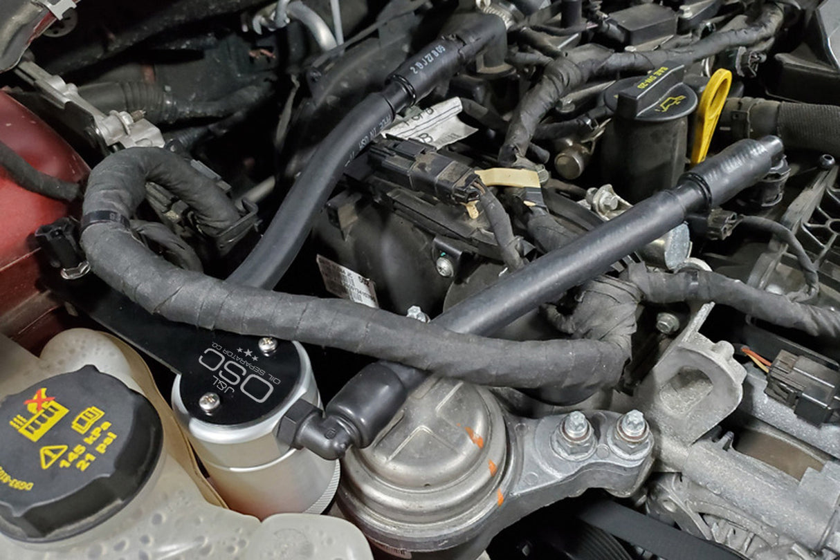J&L® (13-19) Fusion EcoBoost 3.0 Passenger Side Oil Separator Kit