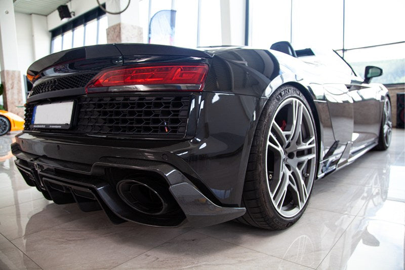 Capristo® (15-23) Audi R8 Facelift Carbon Fiber Rear Diffuser