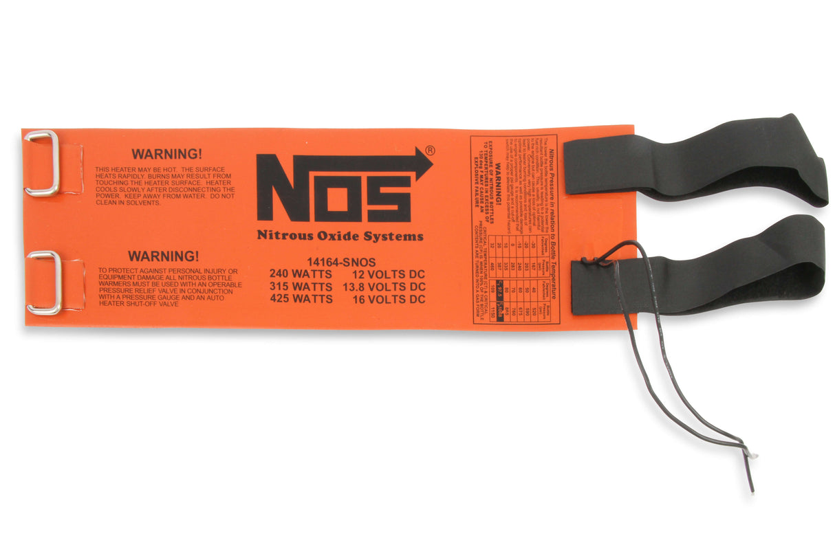 NOS® Nitrous Oxide Bottle Heater - 10lb & 15lb @ 12 Volt DC - 10 Second Racing