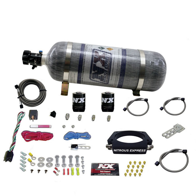 Nitrous Express® GM LS 90mm Wet Plate Nitrous Oxide System - 10 Second Racing