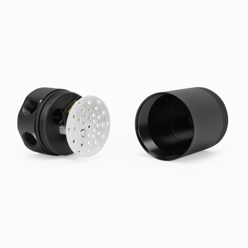 Mishimoto® MMBCC-MUS8-11PBE - Baffled Oil Catch Can Kit