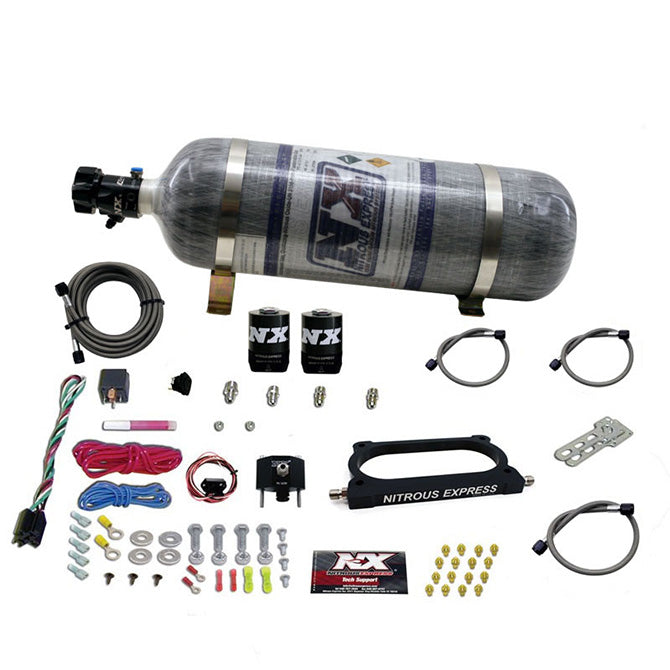 Nitrous Express® (07-14) Mustang GT Wet Plate Nitrous Oxide System - 10 Second Racing