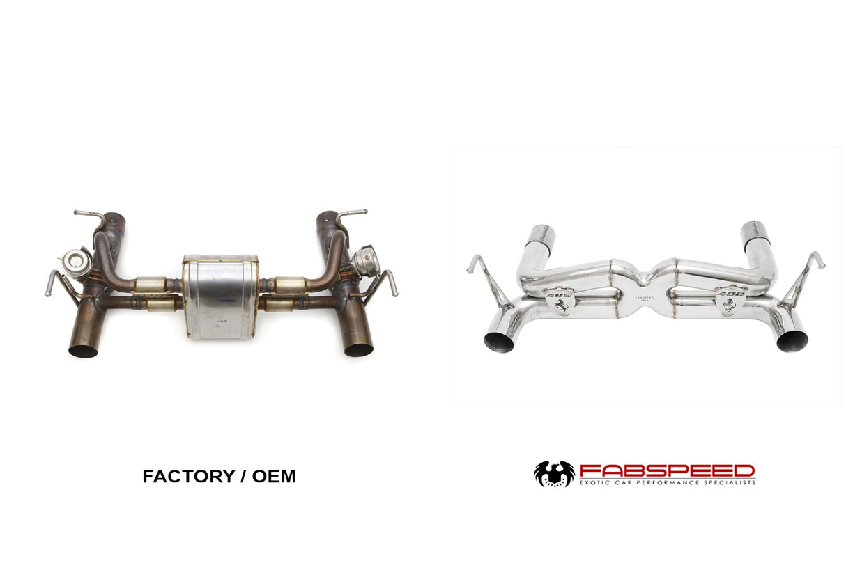 FabSpeed® (15-20) Ferrari 488 Supersport X-Pipe Exhaust System