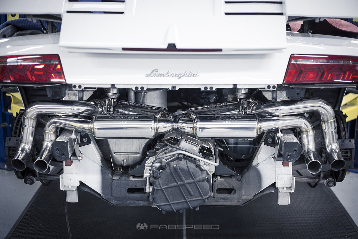 FabSpeed® (10-13) Lamborghini Gallardo LP550-2 / LP560 / LP570 Valvetronic Supersport X-Pipe Exhaust System