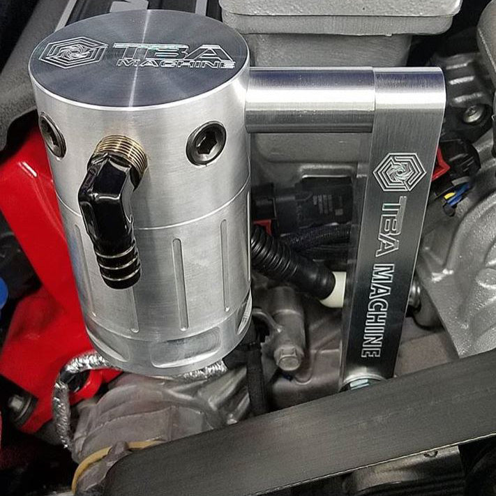 TBA® (15-21) Demon/Hellcat/Trackhawk Multi-Port Oil Catch Can - 10 Second Racing