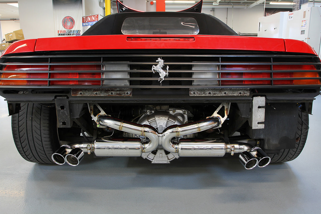 FabSpeed® (89-95) Ferrari 348 Supersport X-Pipe Exhaust System