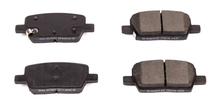 Power Stop® (16-24) Camaro SS Z23 Evolution Sport Performance Carbon-Fiber Ceramic Brake Pads