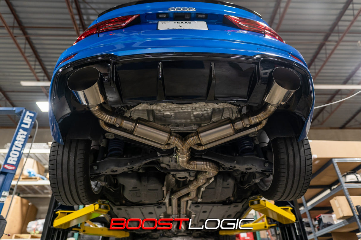 Boost Logic® (15-20) Audi RS3 Titanium Cat-Back Exhaust System