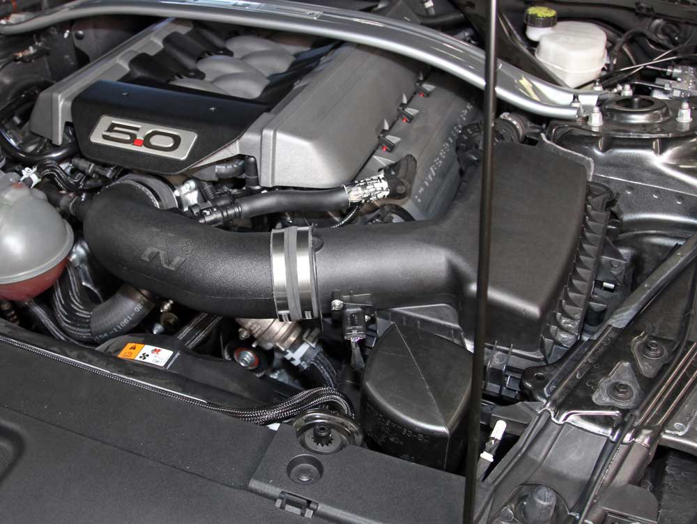 K & N ® 57-2590 (15-17) Mustang GT Air Intake Kit