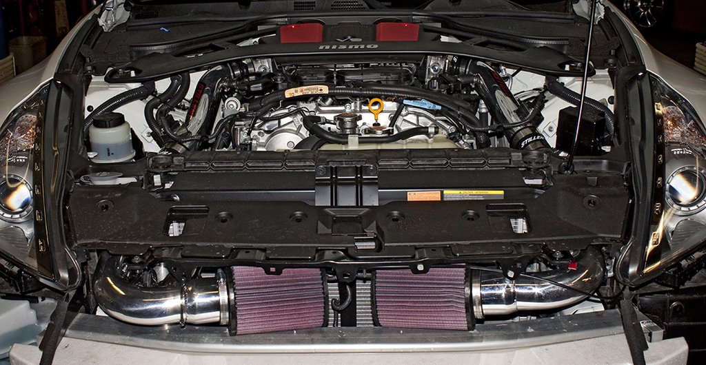 Stillen® (09-20) Nissan 370Z Dual Hi-FLow Ultra Long Tube Air Intake System with Dry Filters