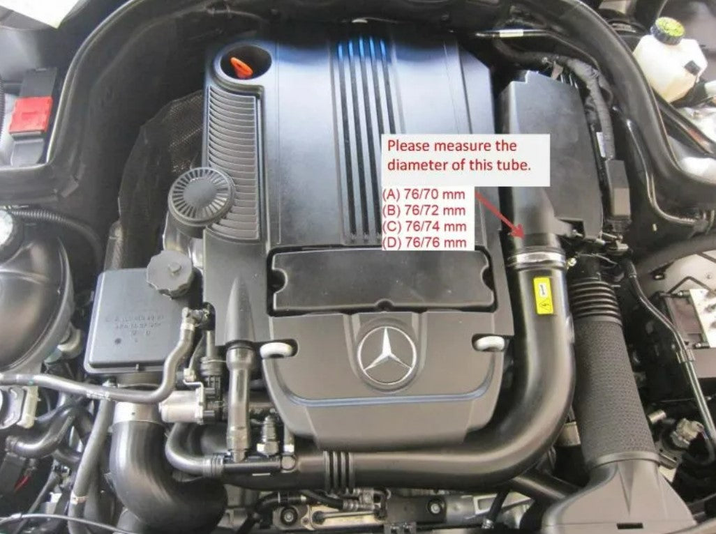 ArmaSpeed® (07-15) C180/C200/C250 Carbon Fiber Air Intake System
