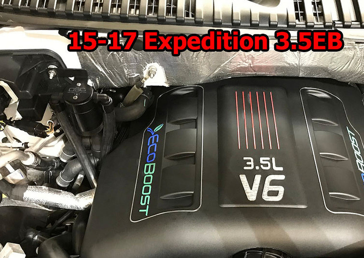 J&L® (11-17) F-150/SVT Raptor 3.0 Passenger Side Oil Separator Kit