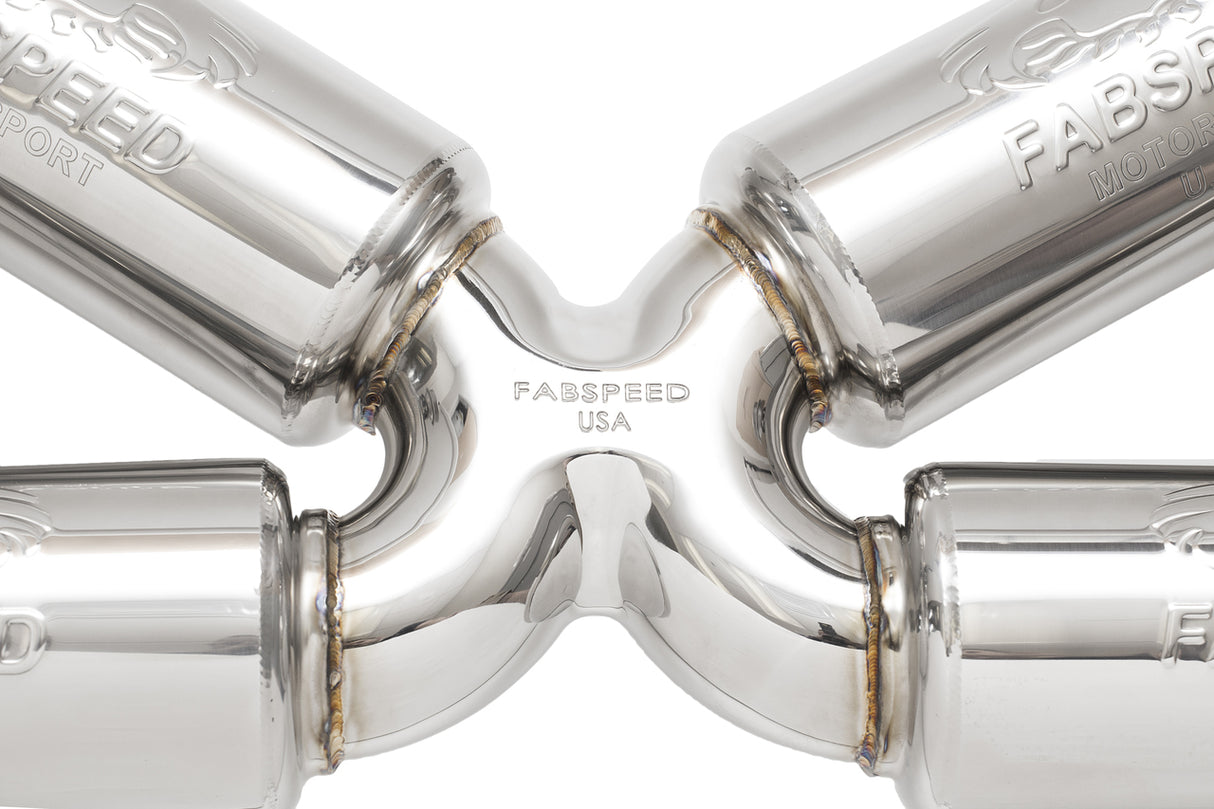 FabSpeed® (10-13) Lamborghini Gallardo LP550-2 / LP560 / LP570 Valvetronic Supersport X-Pipe Exhaust System