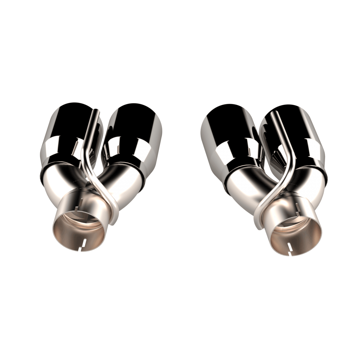 QTP® (15-23) Challenger SRT 304SS 3.5" OD Quad Tip Adapter