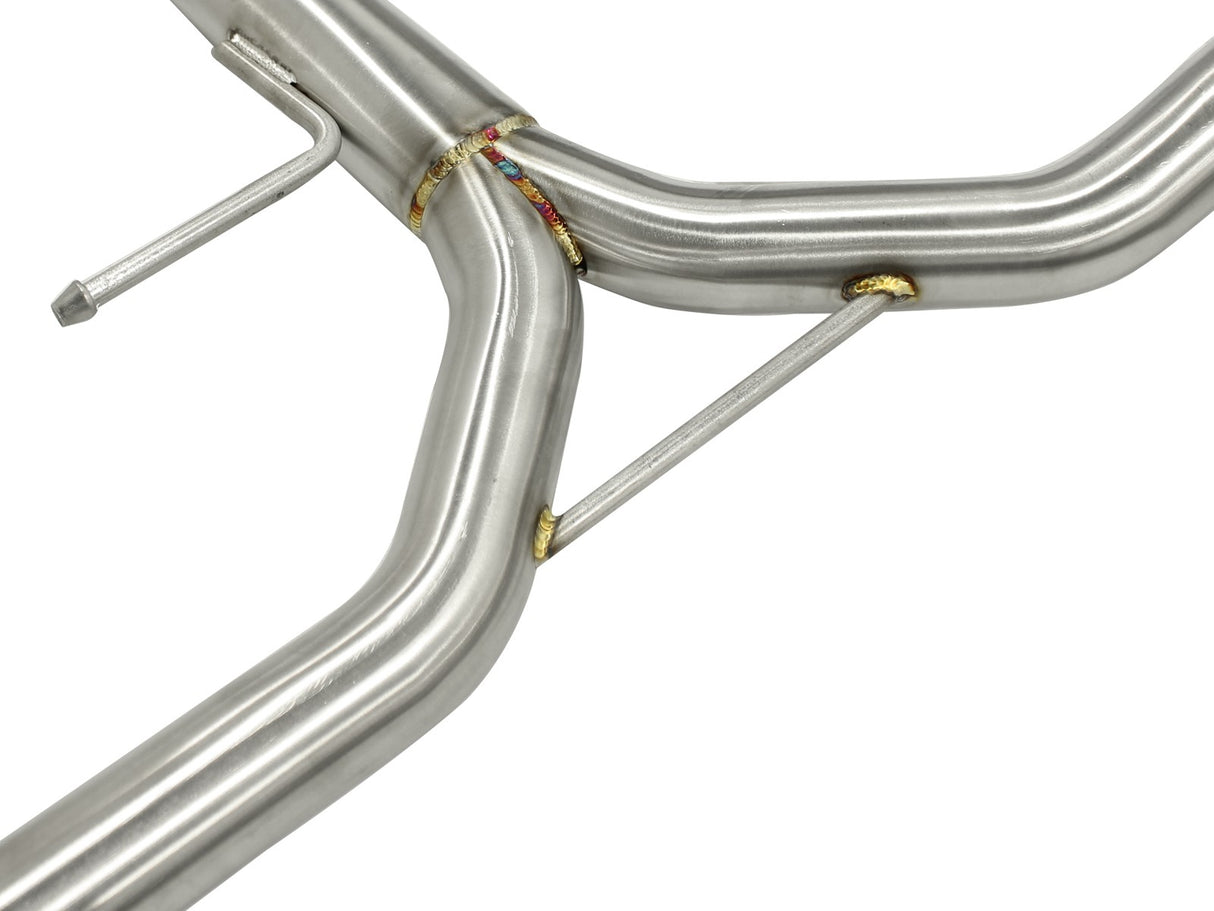 Takeda® (13-17) Accord Coupe 2-1/2" to 1-3/4" 304SS Cat-Back System