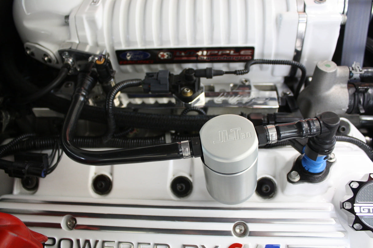 J&L® (07-14) GT500 3.0 Passenger Side Oil Separator Kit