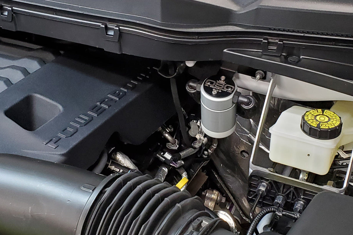 J&L® (21-24) F-150 PowerBoost 3.0 Passenger Side Oil Separator Kit