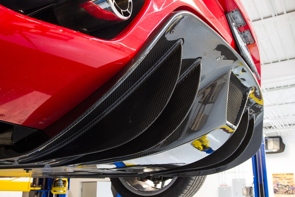 FabSpeed® (05-09) Ferrari F430 Carbon Fiber Rear Diffuser