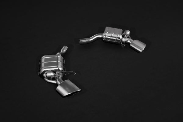 Capristo® (17-23) Audi RS5 ECE Valved Exhaust with Mid-Pipes and RS Oval Tips (E2P)