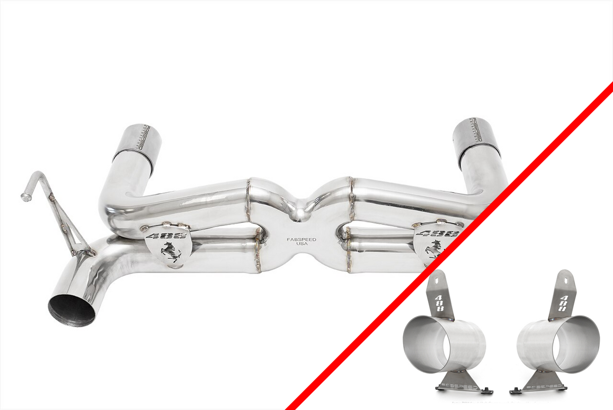 FabSpeed® (15-20) Ferrari 488 Supersport X-Pipe Exhaust System