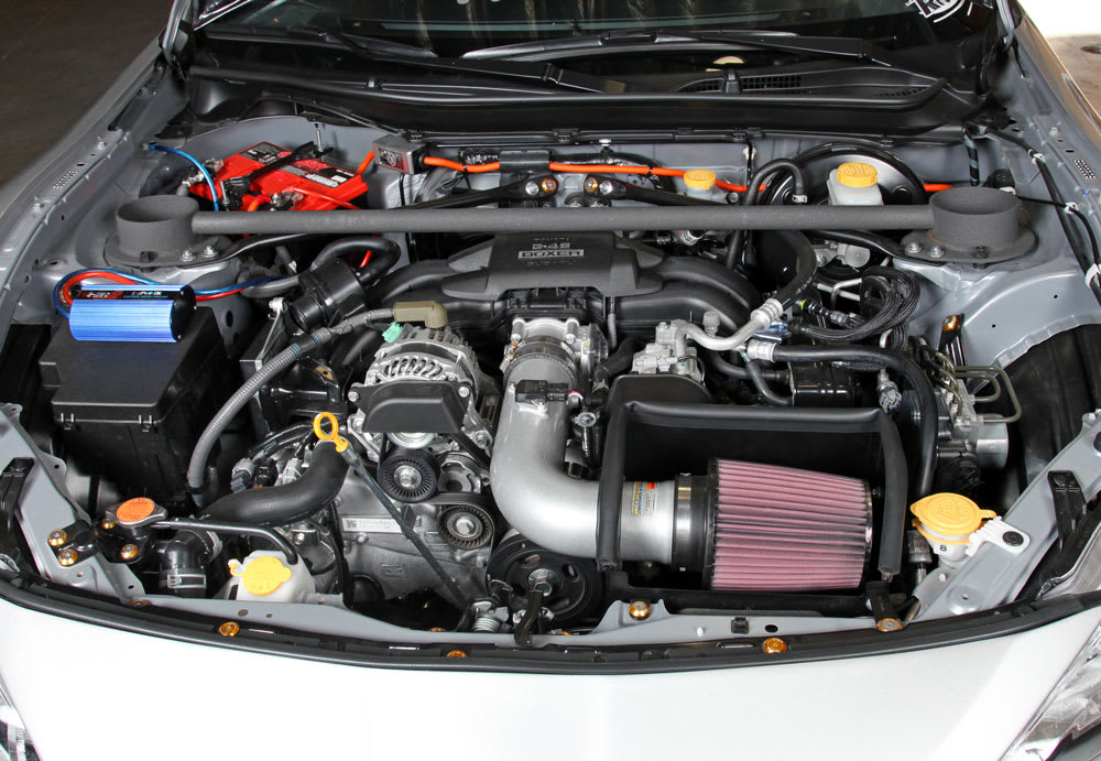 K&N® 69-8619TS - 69 Series Typhoon® Aluminum Silver Cold Air Intake System