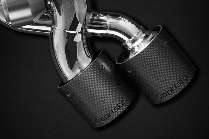 Capristo® (19-23) Audi RS6/RS7 Valved Exhaust with Carbon Fiber Tips (E2P)
