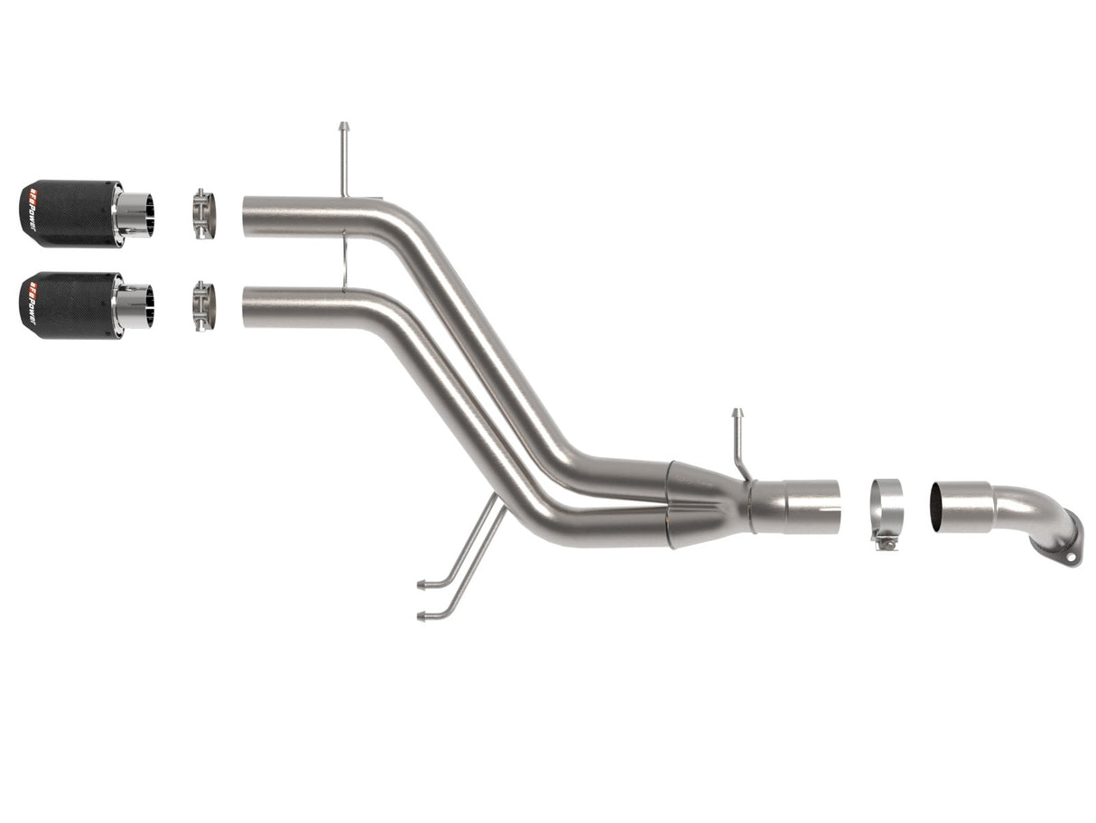 Takeda® (13-17) Hyundai Veloster 2.5" 304SS Axle-Back System