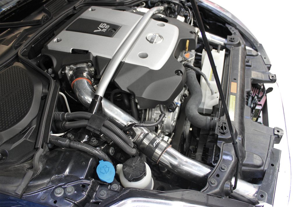 Stillen® (07-09) Nissan 350Z Hi-Flow Ultra Long Tube Air Intake System with Oiled Filters