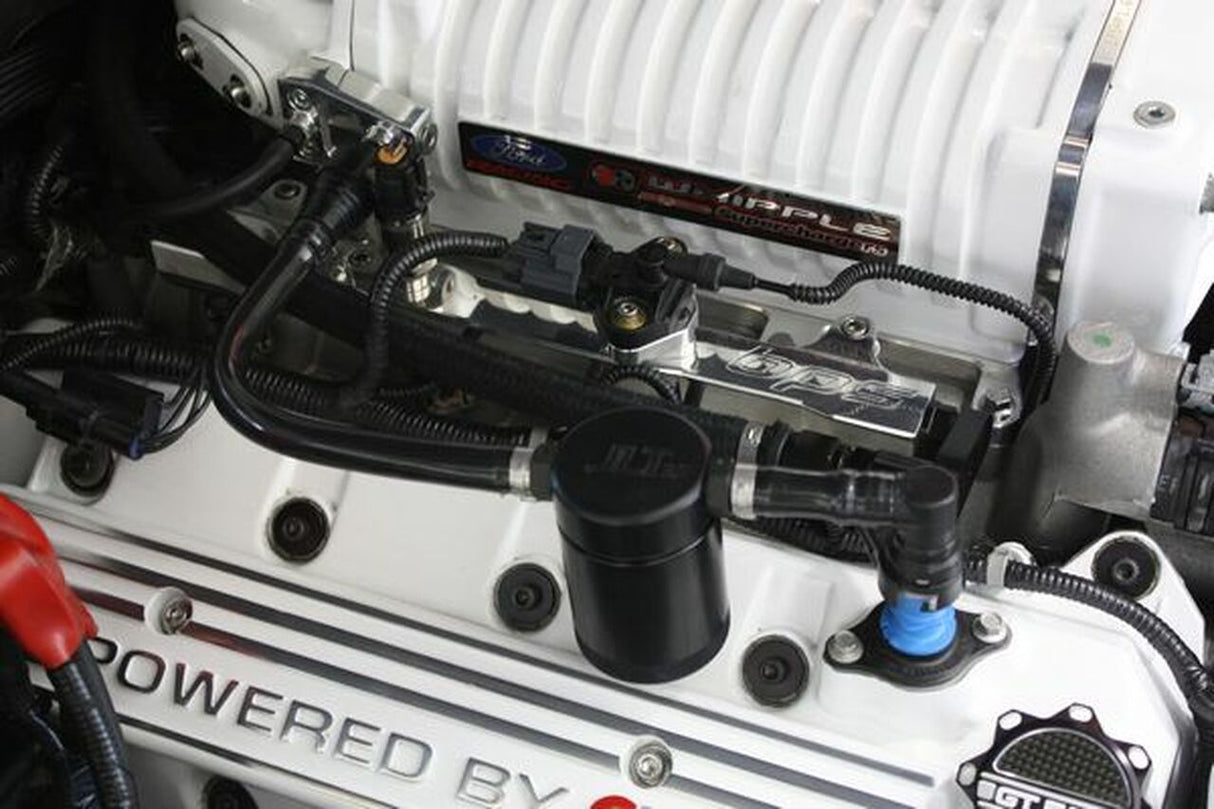 J&L® (07-14) GT500 3.0 Passenger Side Oil Separator Kit