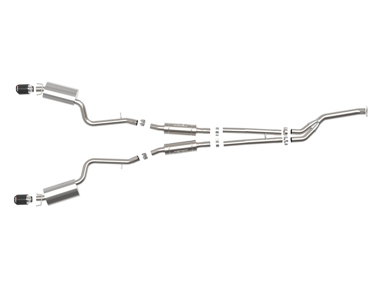 Takeda® (16-23) Lexus IS200t/IS300 2.0L 3" to 2.5" 304SS Cat-Back Exhaust