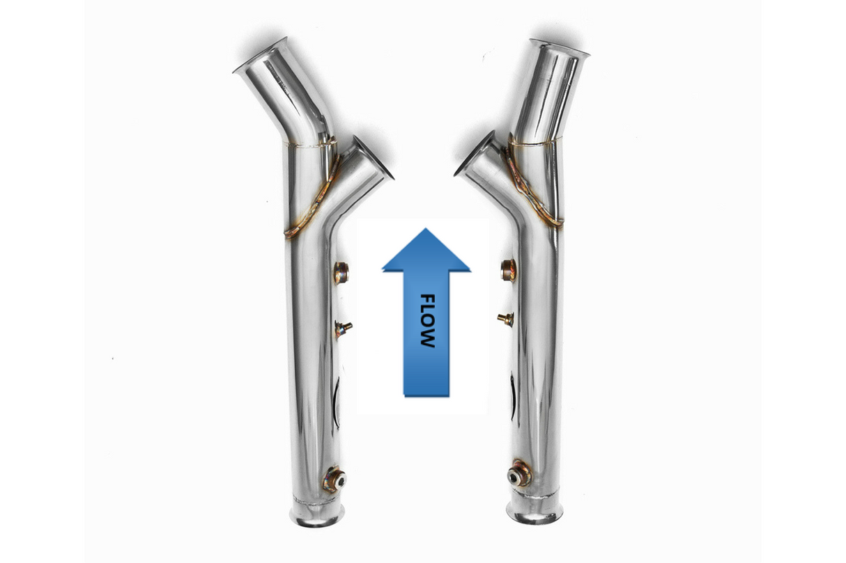 FabSpeed® (07-10) Lamborghini Murciélago LP640 Primary Cat Bypass Pipes