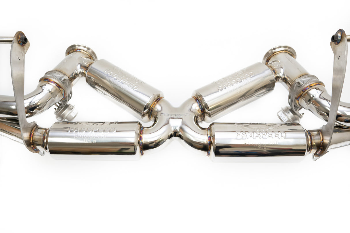 FabSpeed® Audi R8 V10 (2017 - 2019) Valvetronic Supersport X-Pipe Exhaust System