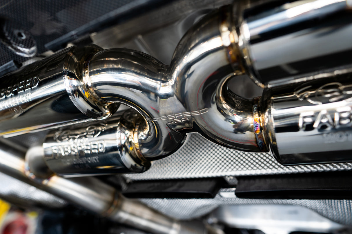 FabSpeed® (17-20) BMW M5 F90 Valvetronic Exhaust System with Quad Style Tips